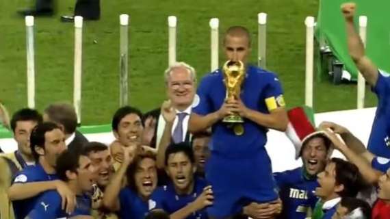 9 luglio 2006, Italia per la quarta volta campione del mondo