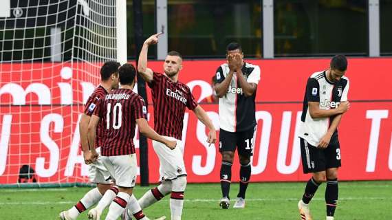 Milan-Juventus 4-2: il tabellino della gara
