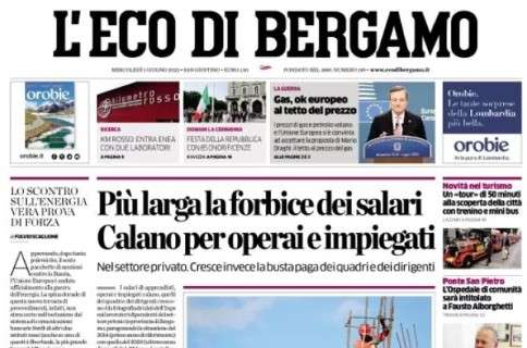 L'Eco di Bergamo: "Atalanta, presenze e gol. Record e podi nel mirino 2022/2023"