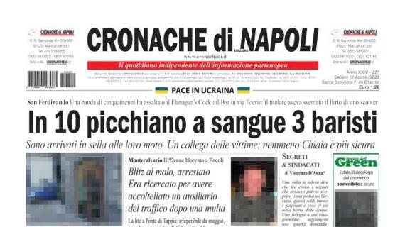 Cronache di Napoli: "Osimhen-Simeone, Garcia vince e fa il pieno di entusiasmo"