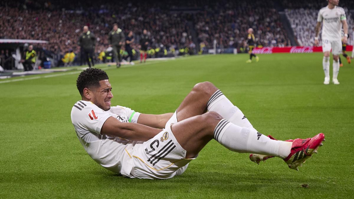 Real Madrid, infortunio per Bellingham: possibile strappo al bicipite femorale sinistro