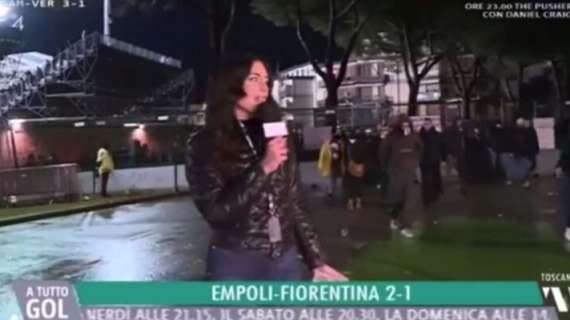 Identificato il molestatore della giornalista Greta Beccaglia dopo Empoli-Fiorentina