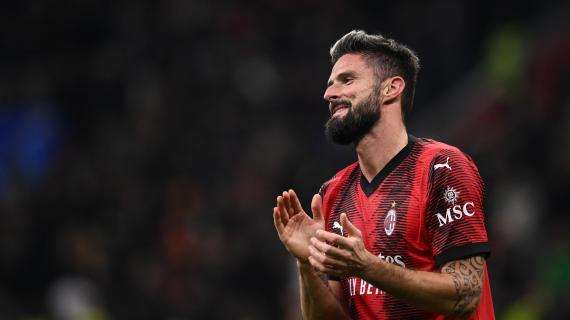 Ci pensa Giroud: Olivier in gol alla 100esima col Milan. 0-1 a Lecce