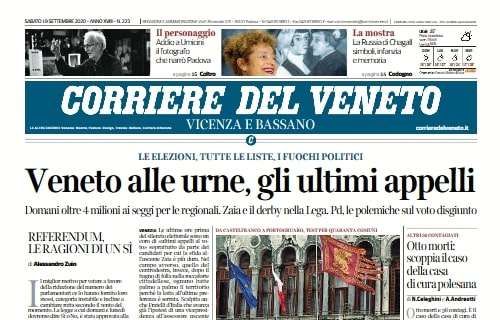 Corriere del Veneto sul Vicenza: "Lane, il grande volo. Parte la rincorsa verso la A"