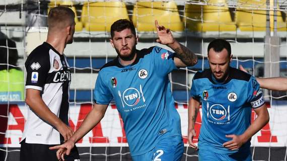 Spezia, il "Tardini" porta bene a Chabot: due reti su due in carriera per il difensore a Parma