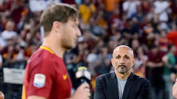 Spalletti: "Totti per me come un figlio, il suo destino era segnato. Ilary? Piccola donna"