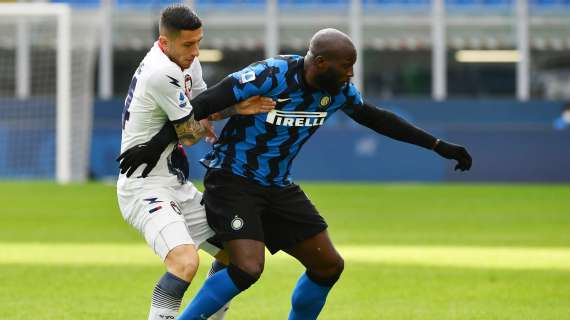 Inter, Lukaku out al 74' contro il Crotone: contrattura al quadricipite della coscia destra