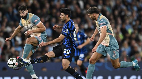 Il remake di Istanbul finisce senza gol: l'Inter tiene testa al City, 0-0 a Manchester