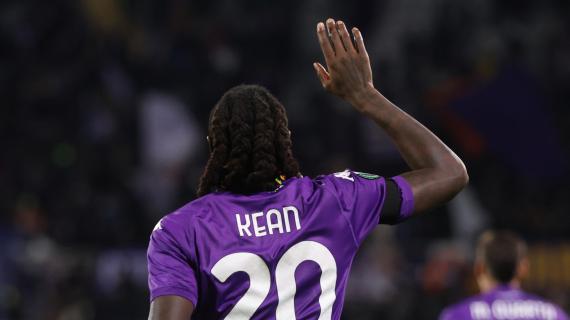 Segna sempre Moise Kean: lancio di Adli, la Fiorentina pareggia i conti