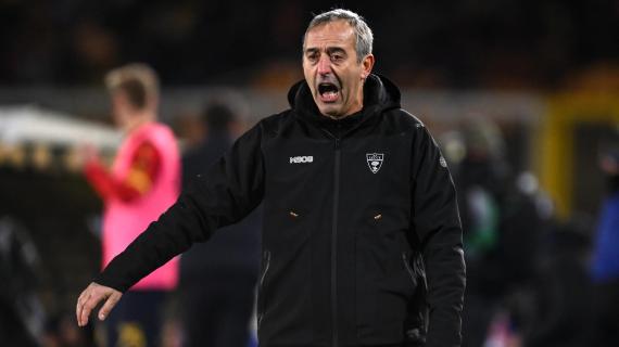 Lecce, Giampaolo: "La squadra mi è piaciuta molto, perdere in gare così dispiace di più"