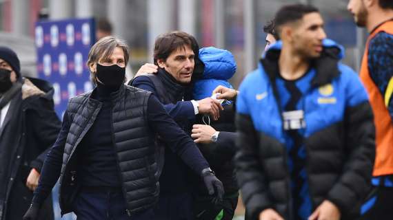 Conte: "Scudetto? L'Inter e il suo allenatore devono sempre pensare a vincere"