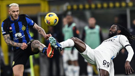 Primi 15' della ripresa Inter da allarme rosso per il Napoli. Gli azzurri nei secondi tempi...