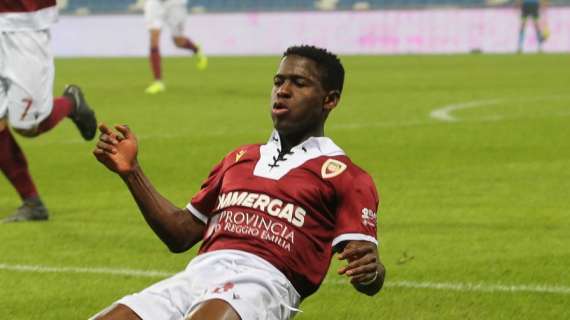 Reggiana, Kargbo: "Punto d'oro anche se potevamo sfruttare meglio diverse occasioni"