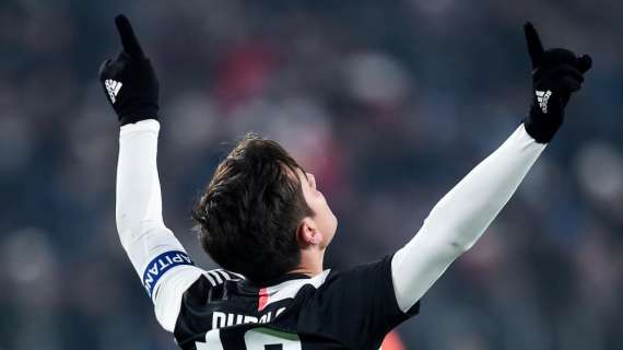 Juventus, Dybala l'unico a segnare in quatto competizioni in stagione