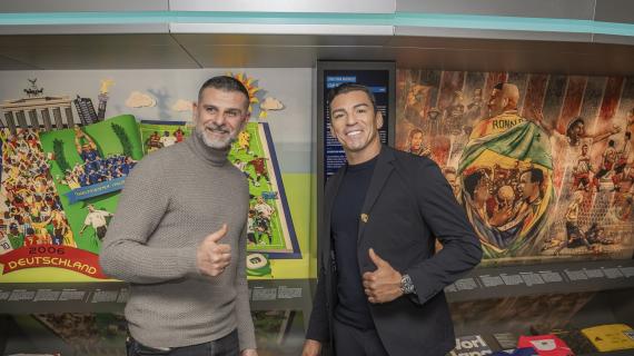 Lucio e Iaquinta fanno visita al Museo FIFA di Zurigo