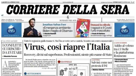 Corriere della Sera: "Mossa Zhang: l’Inter resta sua e a breve torna a Milano"