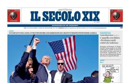 Il Secolo XIX titola: "Finale da batticuore: Eurotrionfo Spagna, Inghilterra ancora ko"