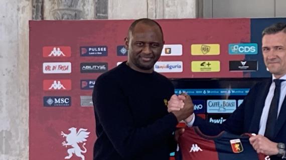 Genoa, Vieira: "Non vedo l'ora sia domenica. Il pubblico elemento importante per il club"