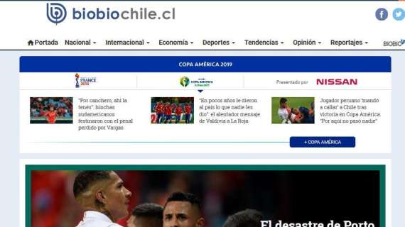 Cile ko col Perù, le aperture dei giornali cileni: "Disastro in Brasile"