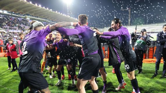 La Fiorentina gode, la Juventus crolla: 3-0 al Franchi e festa viola, le immagini