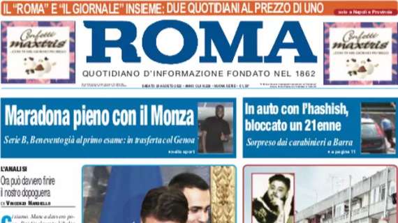 Napoli, grande entusiasmo per i nuovi acquisti. Il Roma: "Maradona pieno con il Monza"