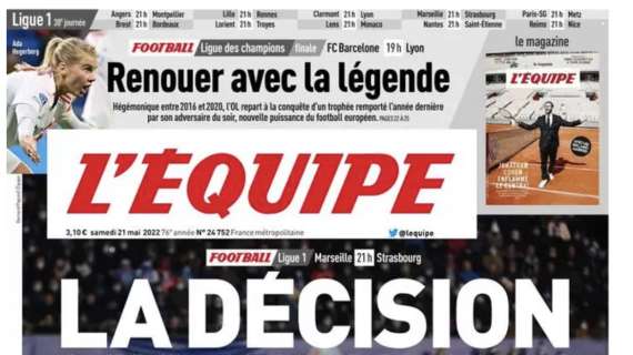 L'Equipe: "Mbappé nelle prossime ore rivelerà dove giocherà. Scontro europeo tra OM e Strasburgo"