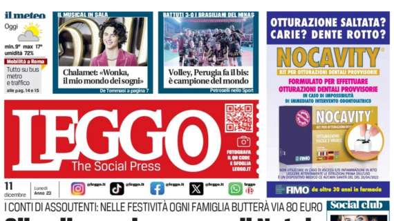 Leggo in prima pagina sull'1-1 di ieri sera: "Roma, pari e scintille"