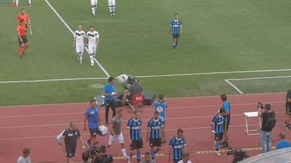 Lugano-Inter 0-2 all'intervallo. Di Sensi il primo gol della stagione