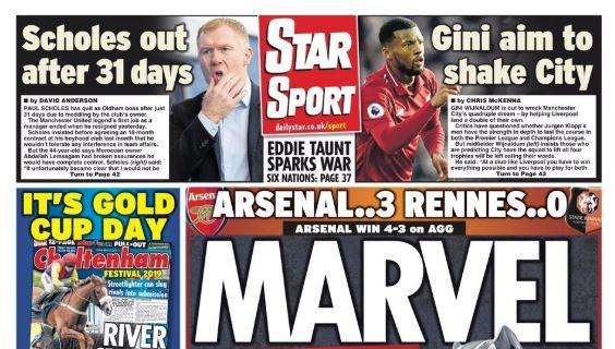 Arsenal, rimonta con Black Panther Aubameyang. DailyStar: "Marvel"