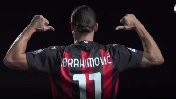 Milan, Ibrahimovic ha scelto la 11. Lo svedese torna al passato, alla maglia Scudetto