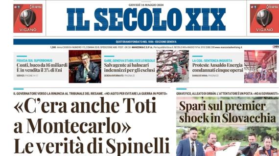 Il Secolo XIX apre su Retegui: "Ritrova l'Olimpico dove ha segnato il primo gol in A"