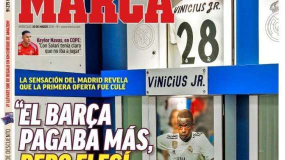 Vinicius jr: "Il Barça offriva di più. Ma il Real è il massimo"