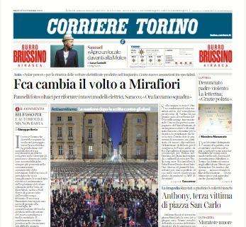 Corriere di Torino: "Toro ko a San Siro, ma si rivede il gioco"