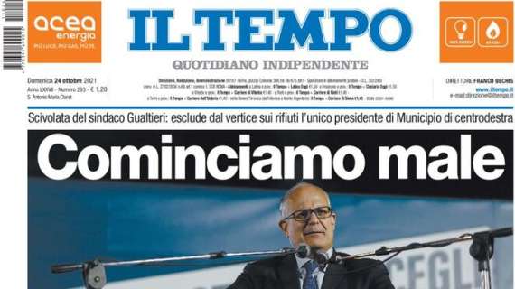 La Lazio convoca il pronipote del Duce, Il Tempo: "Torna in campo Mussolini"