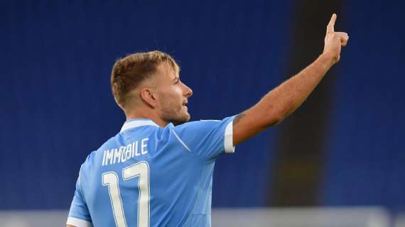 Lazio, Immobile: "I 100 gol un traguardo da dividere con tutti"