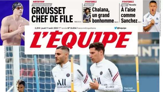 L’Equipe questa mattina in prima pagina sugli indesiderati della Ligue 1: “Loft stories”