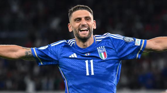 Stasera Inghilterra-Italia, i numeri di maglia degli azzurri: l'11 a Berardi, il 9 a Scamacca