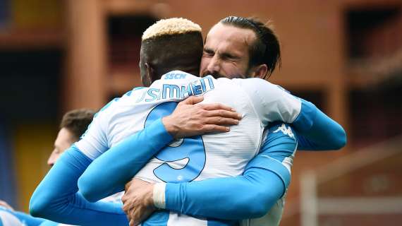 Il Napoli 'fabbrica di gol' come il City: ben 6 giocatori con almeno 5 gol segnati