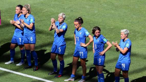Italia femminile, azzurre lasciano Valenciennes: arrivo alla 20.30 a Roma