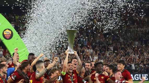 Conference League, boom di ascolti in tv per la vittoria della Roma