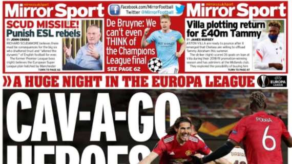 Le aperture inglesi - Il Man United ha un piede in finale di Europa League: Roma travolta