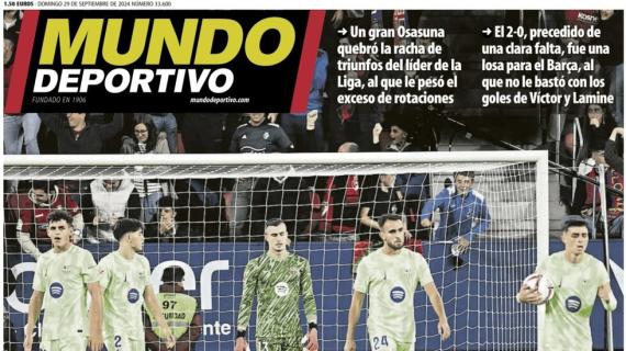 Le aperture spagnole - Il Barça crolla contro l'Osasuna: "Frenazo"