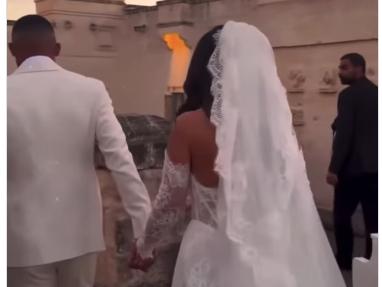 Juan Jesus dice "Sì": matrimonio da favola a Borgo Egnazia con la sua Fabiana