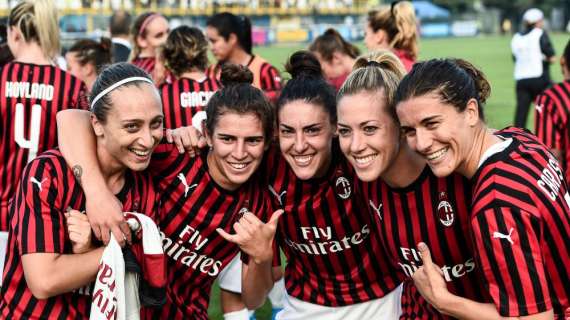 Serie A femminile, Milan-Juventus si giocherà domenica 17