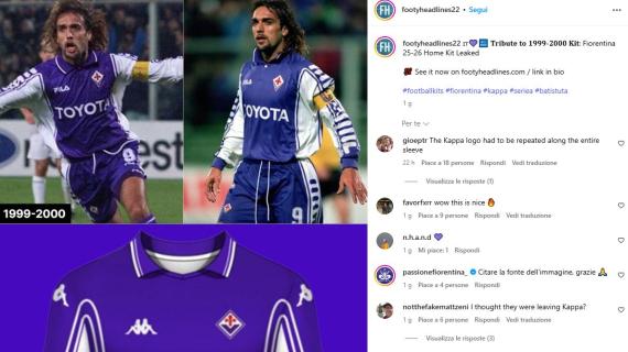 Fiorentina, cambia lo sponsor tecnico: 25-26 ultimo anno di Kappa, poi torna Joma