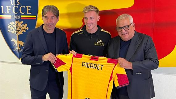 Lecce, Pierret: "Kroos è il mio modello. Ho scelto la 75, è il numero giusto per l'Italia"