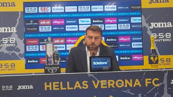 Hellas Verona, Zanetti: "Punto importante, ora ci prepariamo ad una finale"