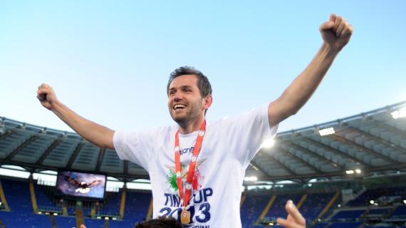 26 maggio 2013, Lulic segna e la Lazio vince la Coppa Italia in finale contro la Roma