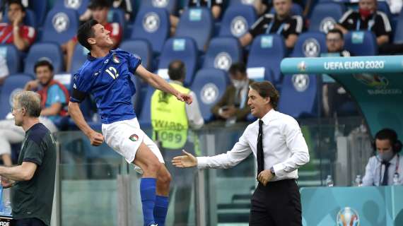 Mancini e un'Italia da record: 11 vittorie nelle ultime 11 gare, con 32 gol fatti e zero gol subiti
