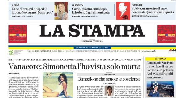 La Stampa: Un anno senza Gianluca Vialli: 'Mancini, l'Avvocato e le nozze  delle mie figlie' - TUTTO mercato WEB